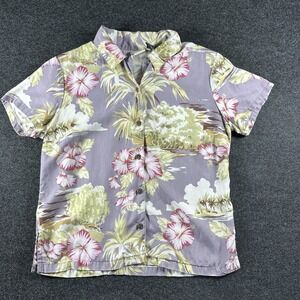 VTG Patagonia Pataloha 2003 Limited Edition Shirt Women Sz 10 Collar Floral